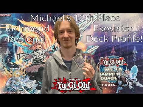 Michael Melvin's 12th Place Exosister Regional Deck Profile | Yugioh | Decklists