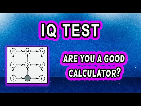 Quick IQ Test For Genius Only - How Smart Are You In Math?