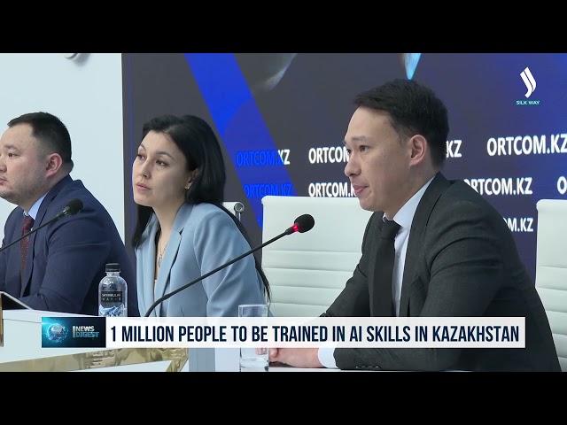 1 million people to be trained in AI skills in Kazakhstan