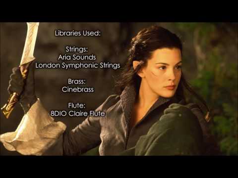 Lord of the Rings Mockup   Aria Sounds London Symphonic Strings, Cinebrass, 8DIO Flute