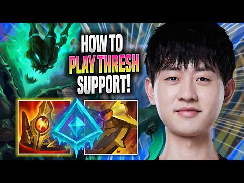 LEARN HOW TO PLAY THRESH SUPPORT LIKE A PRO! - RNG Ming Plays Thresh SUPPORT vs Nautilus!