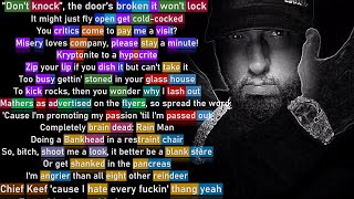 Eminem - Rhyme Or Reason (Rhyme Scheme)