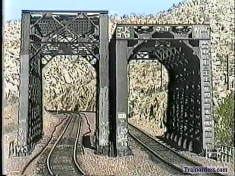Classic Railroad Series 157 - BNSF on the Mojave River Bridge March 14, 2003