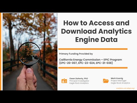 How to Access and Download Analytics Engine Data