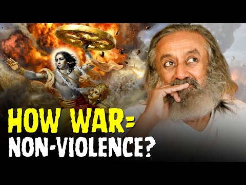How War = Non-Violence? |Q&A With Gurudev