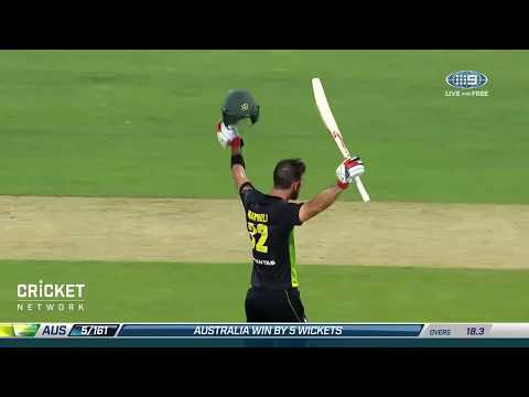 Maxwell lights up Hobart with superb century