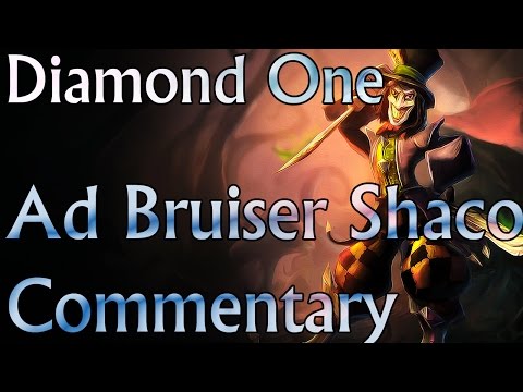 CARRY ME - Ad Bruiser Shaco - Full Gameplay Commentary