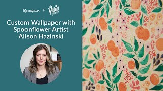 Spoonflower Wallpaper at Videri Chocolate Factory | Spoonflower