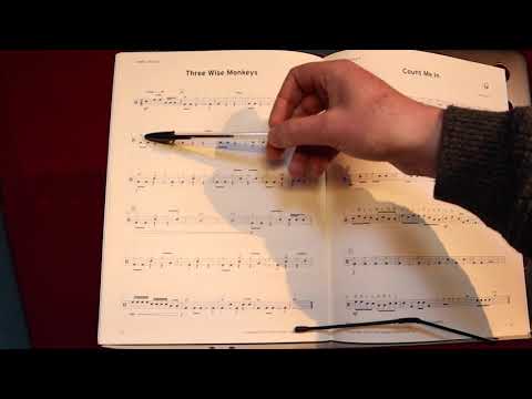 Three Wise Monkeys - Trinity Drum Kit Grade 1