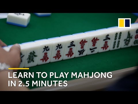 Learn how to play mahjong in 2.5 minutes
