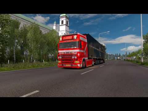 ETS2 DAF XF Žiar nad Hronom - Olomouc