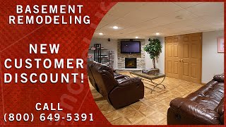 preview picture of video 'Basement Remodeling Roanoke VA - Renovation Discount - Remodel USA'