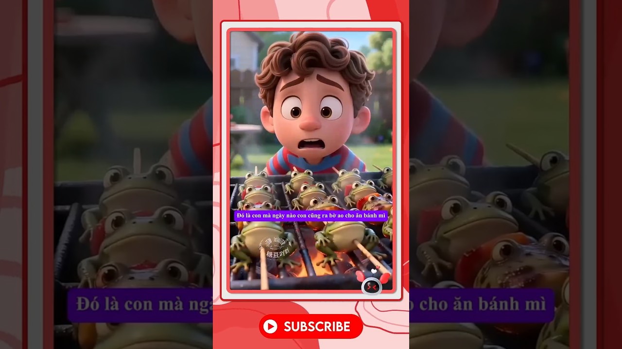 Tại sao mẹ lại nướng ếch của con?