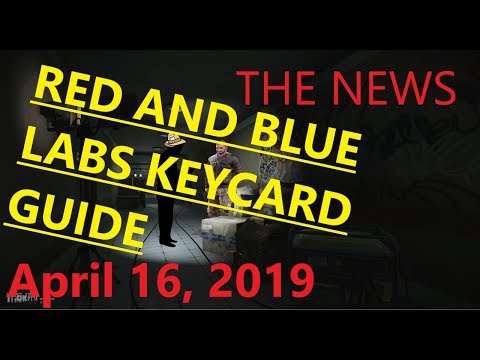 Red and Blue Keycards Locations, Late Tasks Are Still Collect-In-Raid - Tarkov News