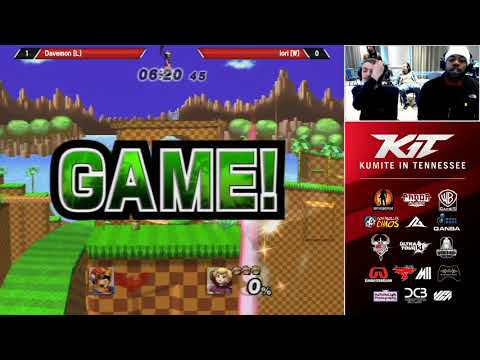 KIT18 - Iori (Peach) vs Davemon (Captain Falcon) - Project M Grand Finals