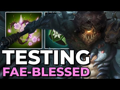 TESTING FAE-BLESSED HOOPS ON MAGE SUPPORT! Is it as good as Manticore's Spikes?!