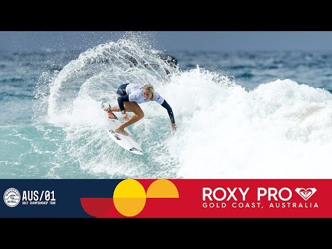 Wright vs. Van Dijk vs. Lock - Roxy Pro Gold Coast 2017 Round One, Heat 3