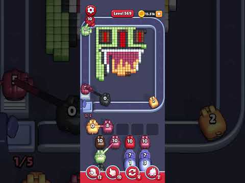 Pixel Flow Level 569 Walkthrough