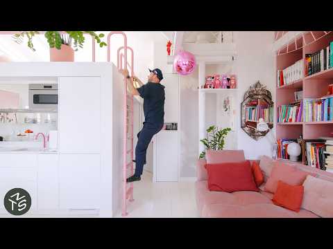 Parisian Bachelorette Pad Filled with Creative Storage, 54sqm/581sqft