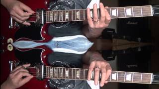 Johnny Winter guitar lesson Be Careful With A Fool closeup + slowdown part 1