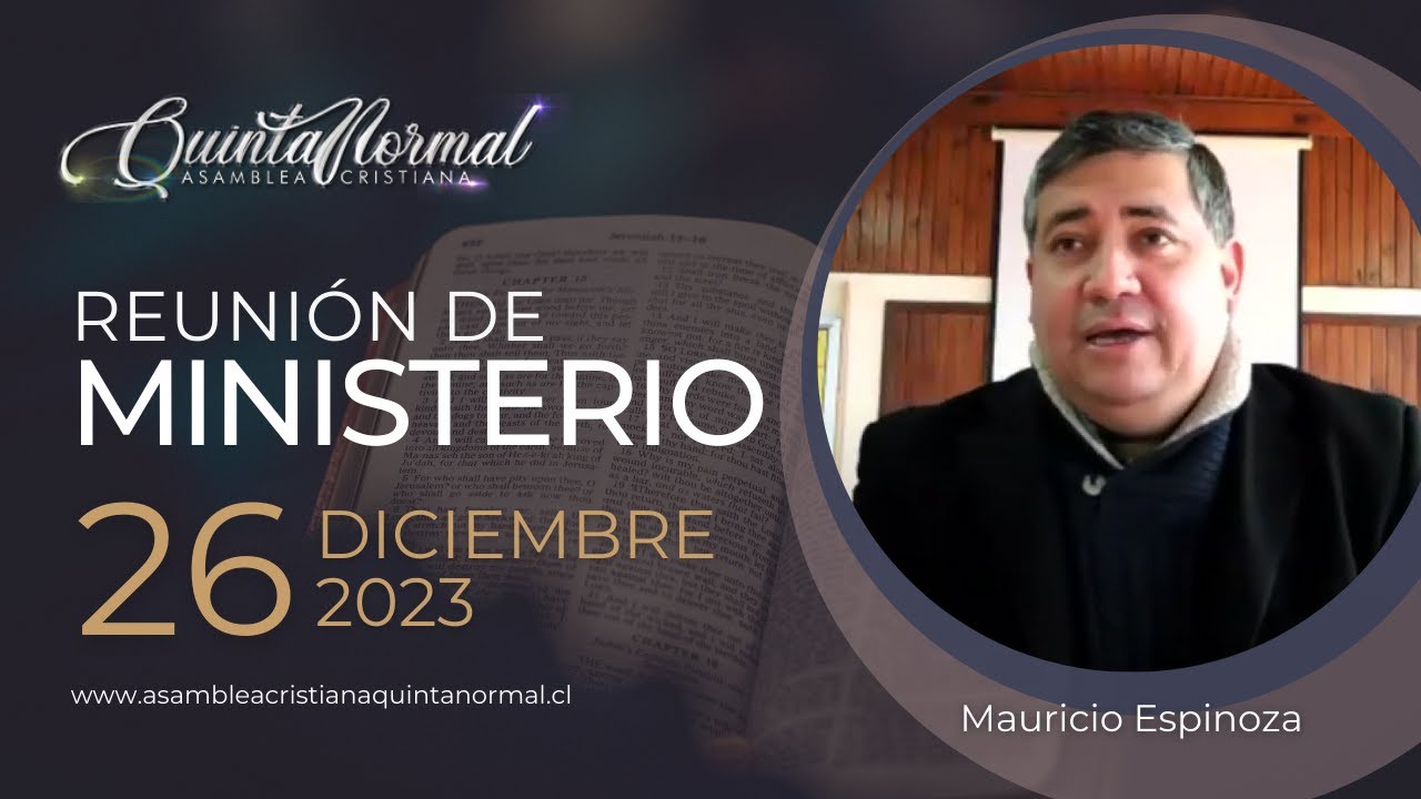 Miniatura de Reunión de Ministerio - 07/01/2024 | Mauricio Espinoza