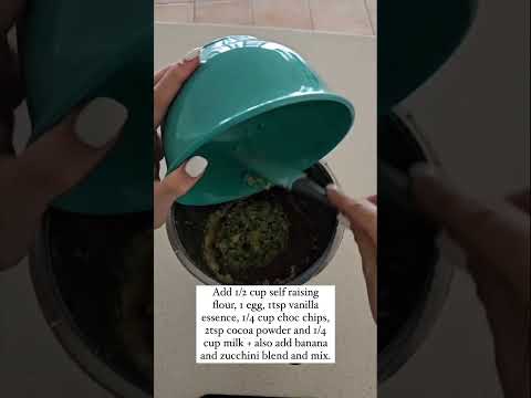 AIR FRYER HIDDEN VEG BROWNIES | Easy Lunchbox Treat!