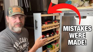 I Built a Slide-Out Spice Rack and Immediately Regretted One Thing