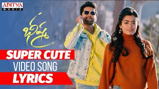 Download lagu Super Cute Video Song With Lyrics | Bheeshma Movie | Nithiin, Rashmika | Mahati Swara Sagar mp3