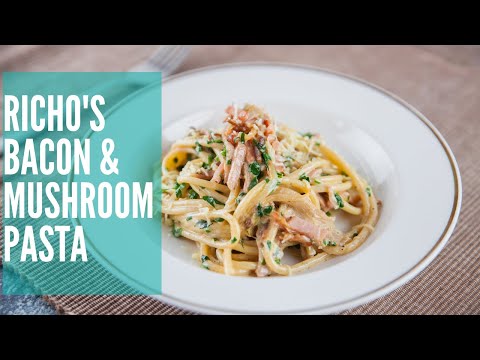 Richo's Bacon & Mushroom Pasta | GCBC12 Ep01