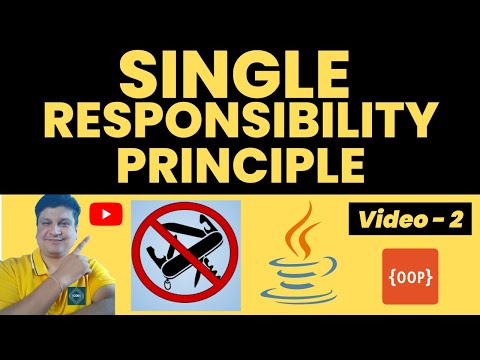 Single Responsibility Principle Tutorial With Java Coding Example For Beginners