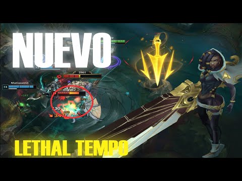 SENNA con el nuevo LETHAL TEMPO | Full attack speed | S11 | League of Legends