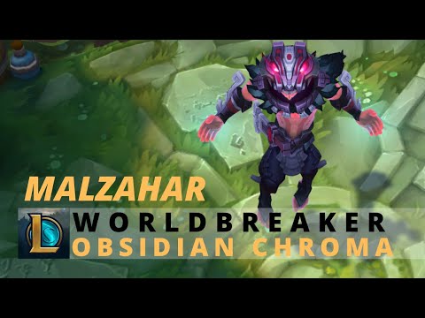 Worldbreaker Malzahar Obsidian Chroma - League Of Legends