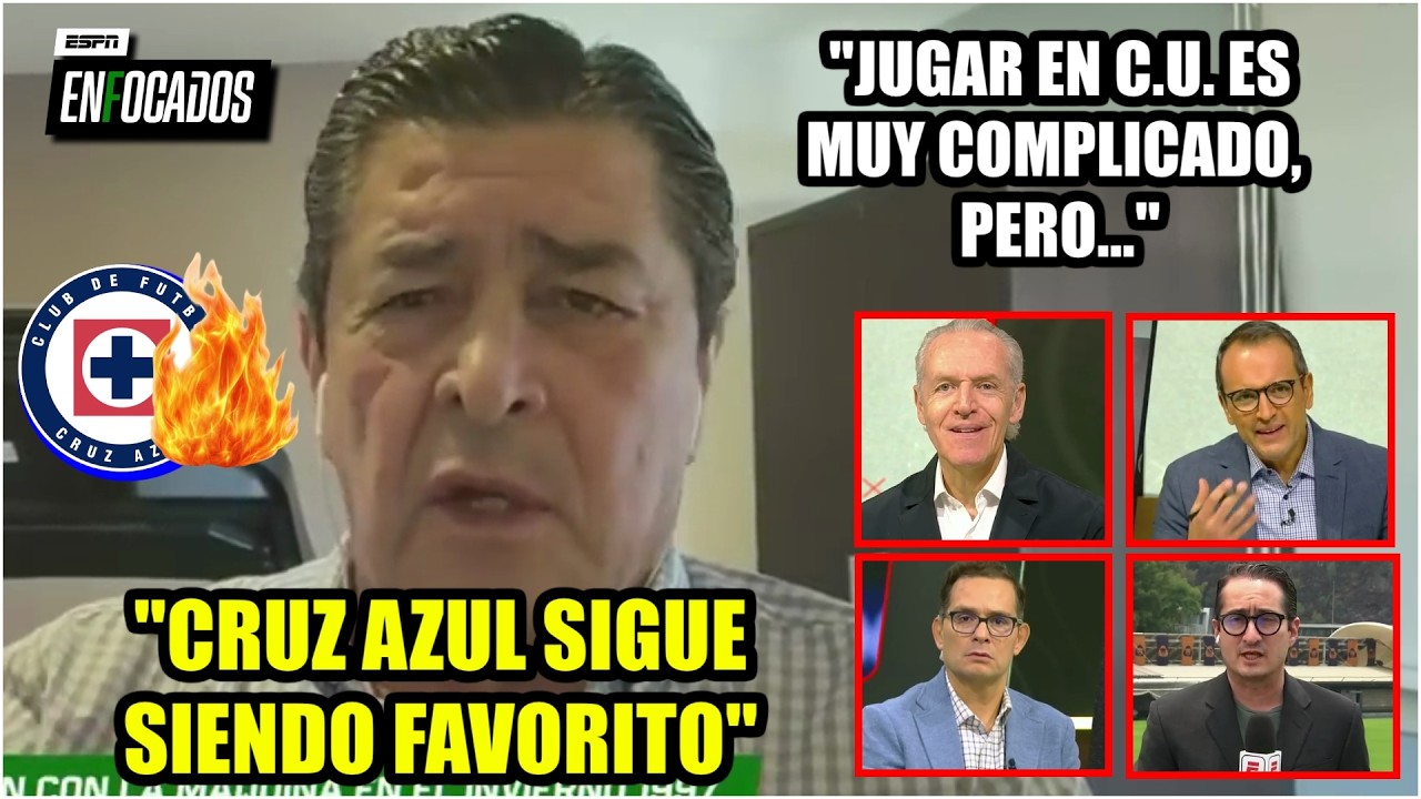 EL FLACO TENA ve a CRUZ AZUL como el FAVORITO a vencer a PUMAS y ser CAMPEÓN de LIGA MX | Enfocados
