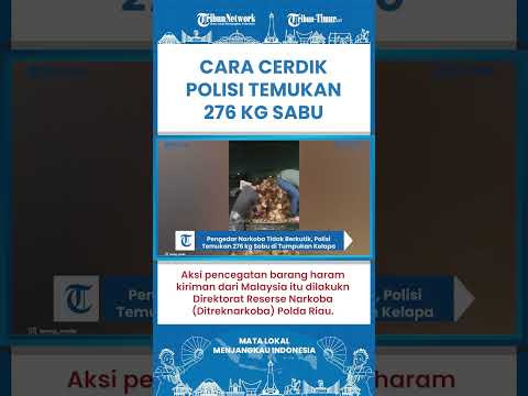 Short | Viral Cara Cerdik Polisi Temukan 276 kg Sabu di Tumpukan Kelapa