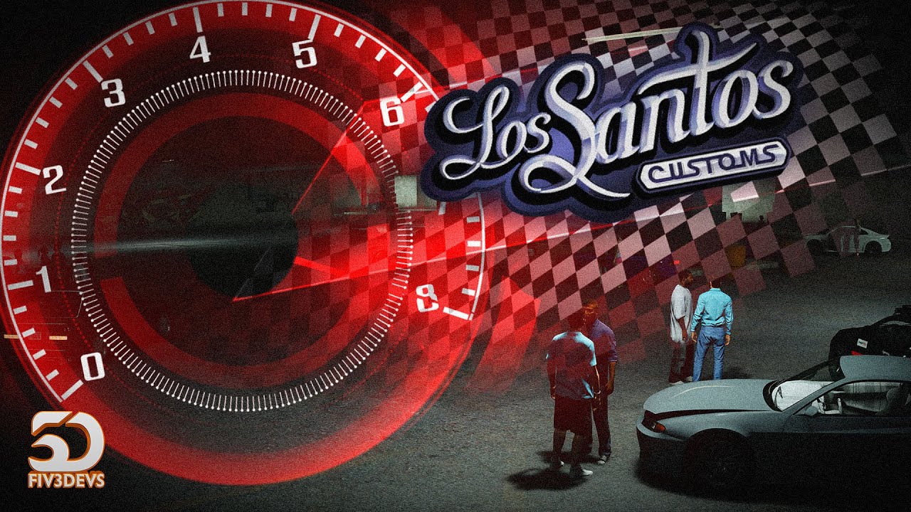 [MLO][PAID] Los Santos Customs Tuning Workshop w/ Dyno & Track - Fiv3Devs thumbnail 2