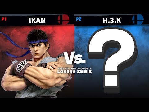 Ikan (Ryu) vs H3K (Mii Swordfighter) - Losers Semis Rise of Guildhouse 2