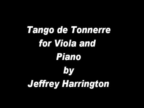 Tango de Tonnerre for Viola and Piano by Jeffrey Harrington - Live by Helix New Music Ensemble