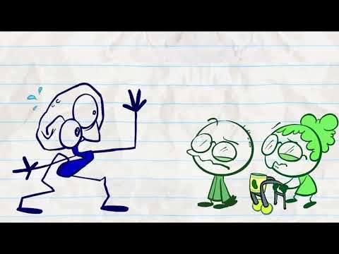 The Pencilmate Loses All His Bones! - No Bones About It - Pencilmation