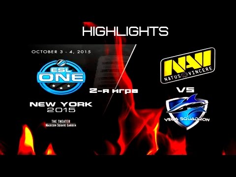 Highlights Natus Vincere vs Vega Squadron Game 2  ESL One at New York Super Week!