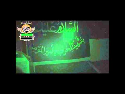 تمشيط مبنى الحسينية من قبل لواء أحباب عمر ضمن معركة قادسية بصرى الشام في ريف درعا