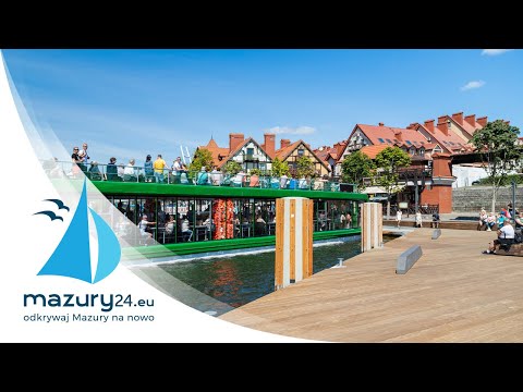 Pływaj po Mazurach z flotą statków wycieczkowych FARYJ