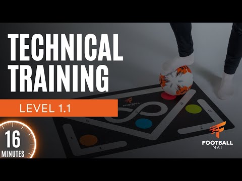 FOOTBALL MAT TECHNICAL TRAINING - LEVEL 1.1