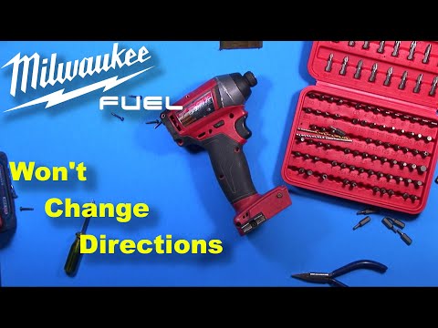 Milwaukee FUEL 1/4" Impact Driver repair - Won't change directions - Repair