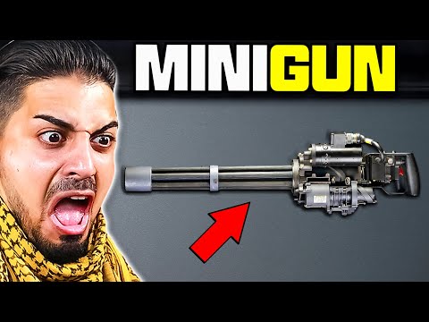 I Created a MINIGUN in Warzone and ....