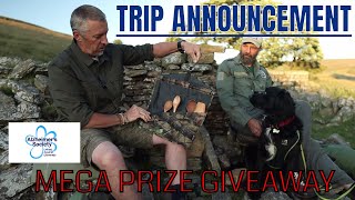 PRIZE GIVEAWAY-BIG TRIP ANNOUNCEMENT- GIFTS