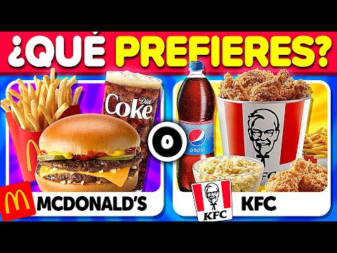 What's the BEST FAST FOOD in the World? 🍔 vs 🍗 | Extreme Would You Rather | Play Quiz Trivia