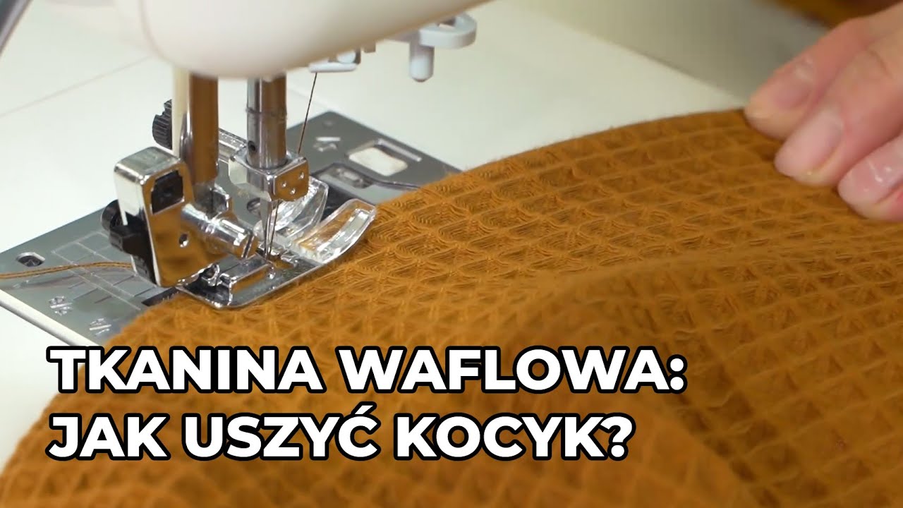 Jak uszyć swój pierwszy kocyk z tkaniny waflowej