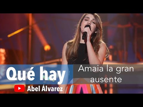 Qué hay: Reacciones sobre desplante de Amaia Romero a Eurovision 2019
