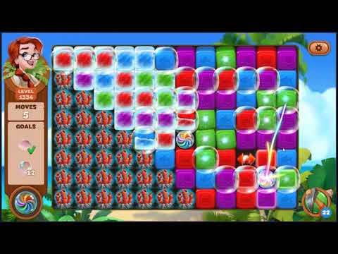 Lost Island Blast Adventure Level 1334 - NO BOOSTERS 🏝️ | SKILLGAMING ✔️