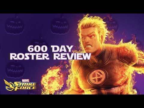 600 Day F2P Roster Review ∣ Marvel Strike Force
